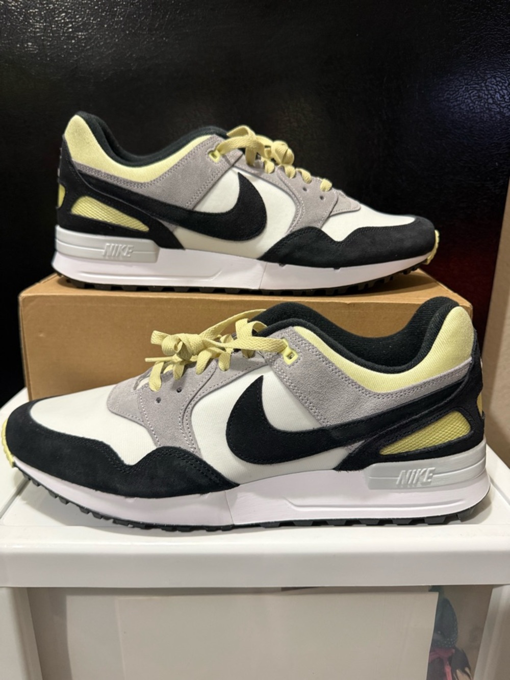 Nike Air Pegasus '89 G Golf Spikeless Black Grey Lime FJ2245-003 Men's Size 13